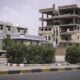 Destroyed Building by war in Yemen [Wide shot] [3]
