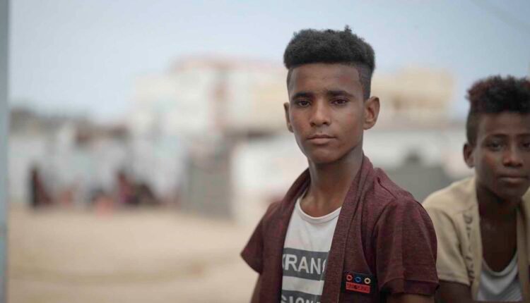 Displaced young boy [2]