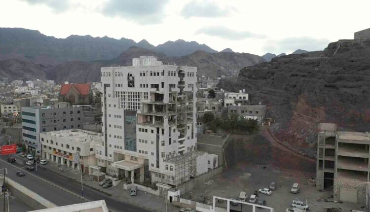 Drone shot for destroyed tower