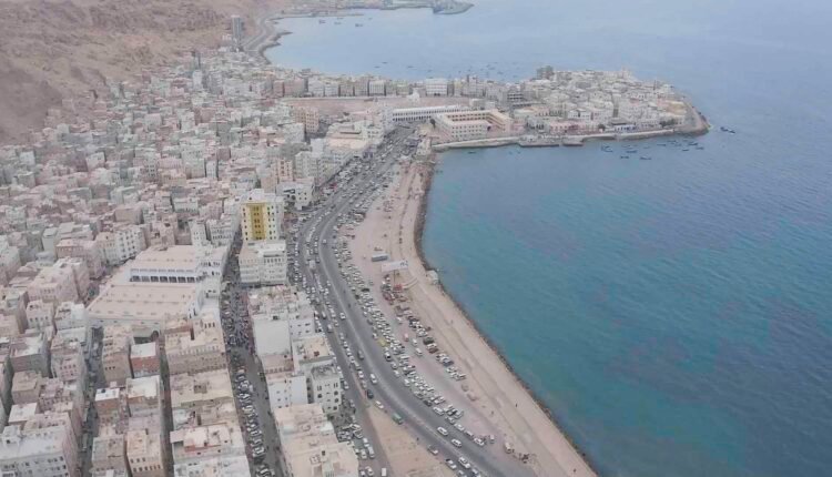 Almukalla city Drone View