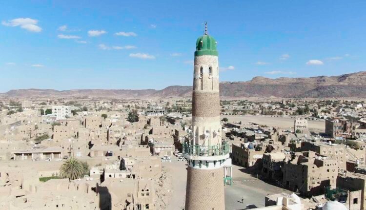 Historical mosque in Sa'ada city
