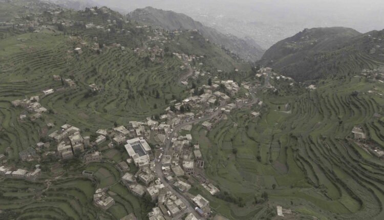 Drone View of Al Turbah villages in Taiz