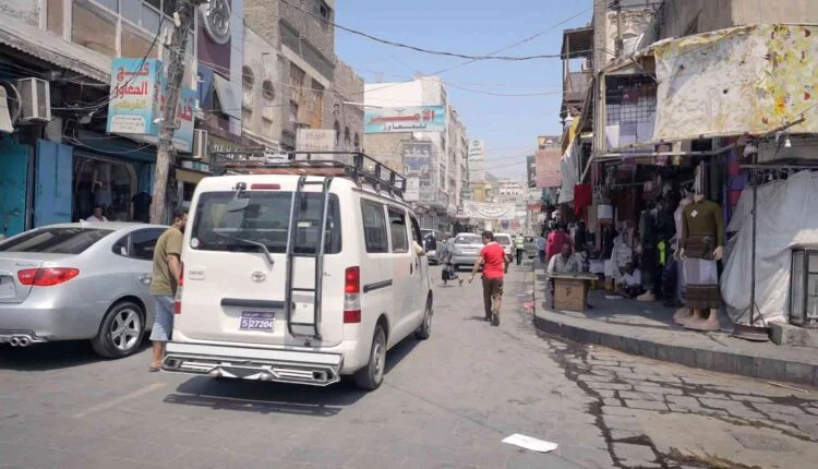 Taweel Street in the small district of Aden