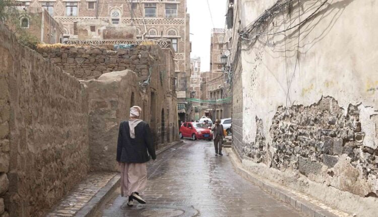 Walking Across the streets of The Old City