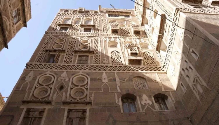 Windows in the old city of Sana'a