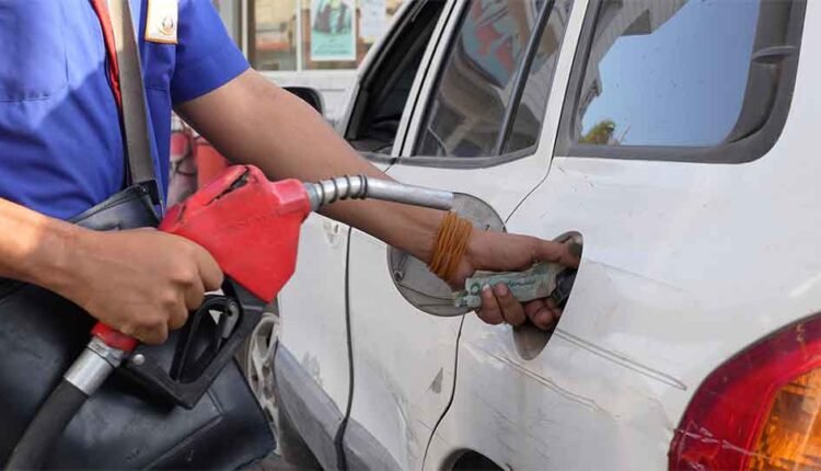 Filling a car with petrol [3]