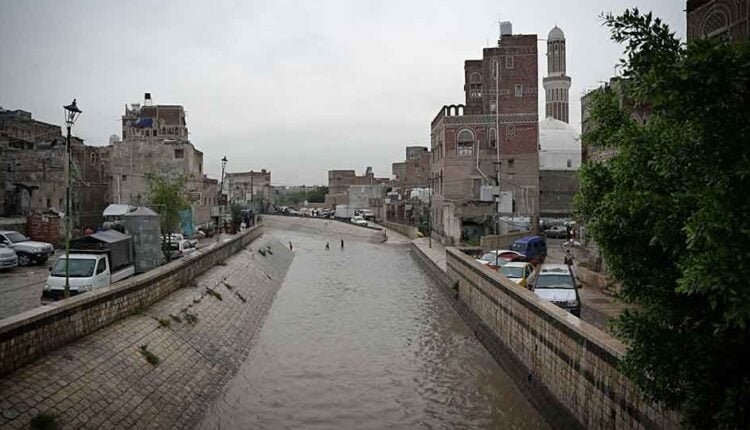 Flooding after heavy rain [9]