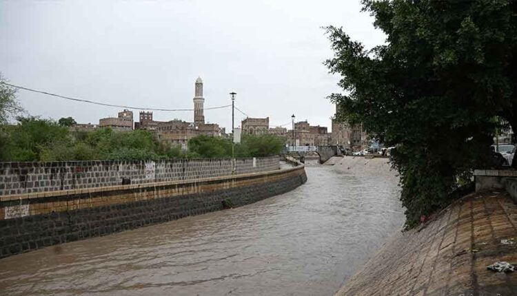 Flooding after heavy rain