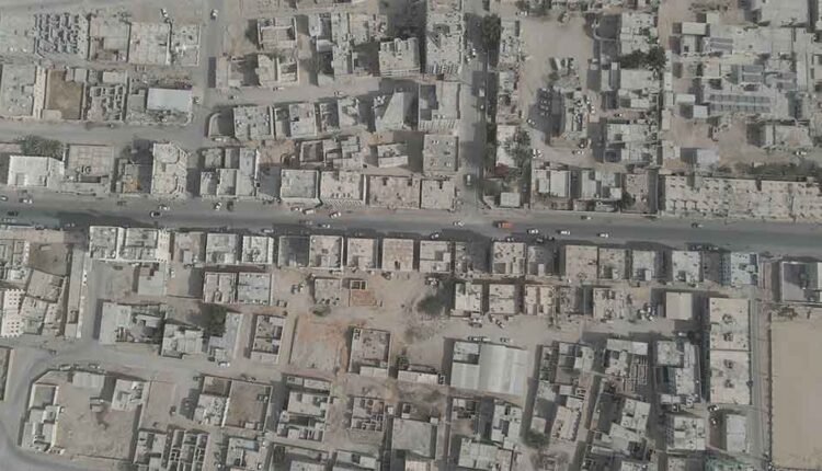 Houses : vertical aerial view [2]