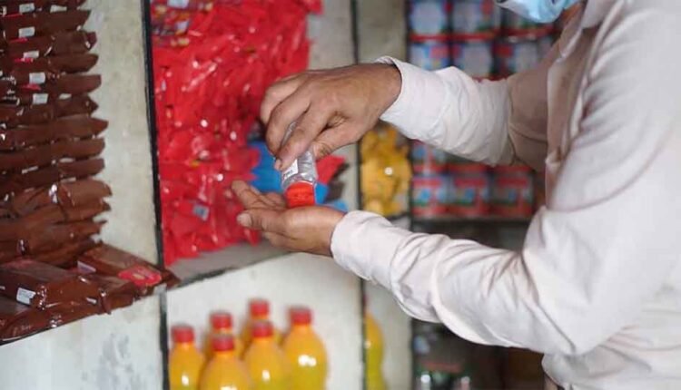 Using sanitizer before selling [2]