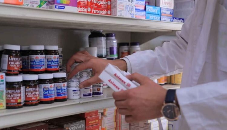 Picking up a medicine [2]