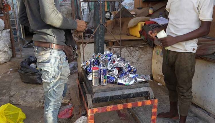 Making a life by selling cans