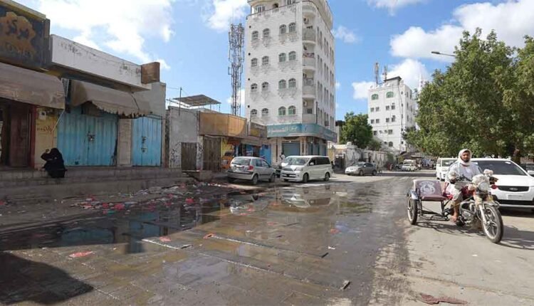 Sewage spill at the streets